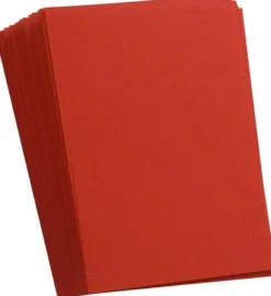 Prime Matte Sleeves 66x91mm Rood (100 stuks)