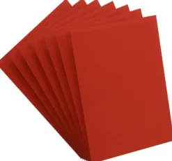 Prime Matte Sleeves 66x91mm Rood (100 stuks)