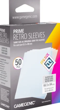 Prime Retro Sleeves 63,5x88mm (50 stuks) - Boxed