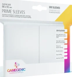 Prime Sleeves 66x91mm Wit (100 stuks)