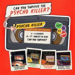 Psycho Killer - A Card Game For Psychos (Third Edtion)
