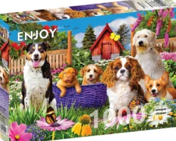 Puppy Patch Puzzel (1000 stukjes)