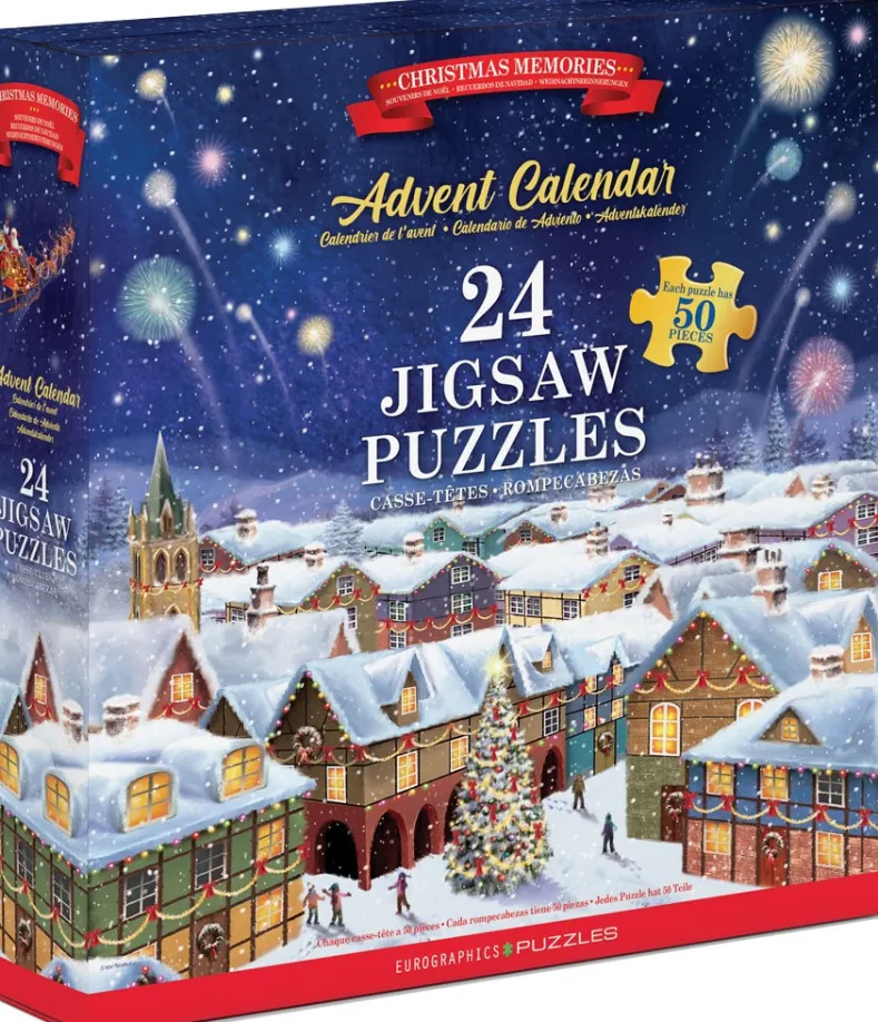 Puzzle Adventskalender - Christmas Memories Puzzel (24 x 50 stukjes)