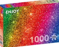 Rainbow Glitter Gradient Puzzel (1000 stukjes)
