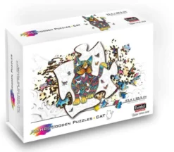 Rainbow Houten Puzzel - Kat (99 stukjes)