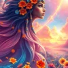 Rainbow Woman Puzzel (500 stukjes)