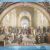 Raphaël - The School of Athens Puzzel (1000 stukjes)