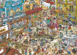 Ray’s Comic Series Filmset 1: Western Puzzel (1000 stukjes)