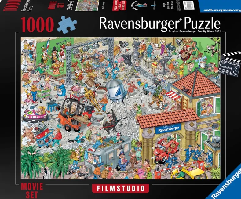 Ray’s Comics - Filmset 3: Filmstudio Puzzel (1000 stukjes)