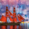 Red Frigate Puzzel (1000 stukjes)