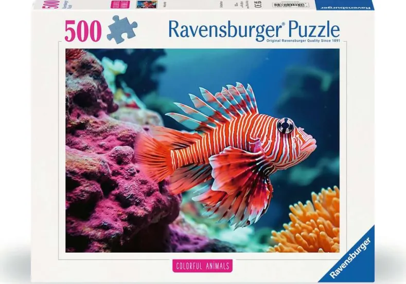 Red Lionfish Puzzel (500 stukjes)