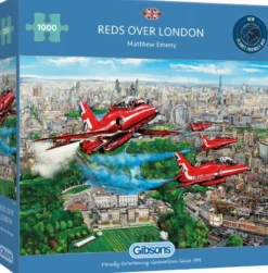 Reds Over London Puzzel (1000 stukjes)