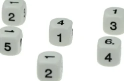 Reken Dobbelsteen 1-6 (10 stuks)