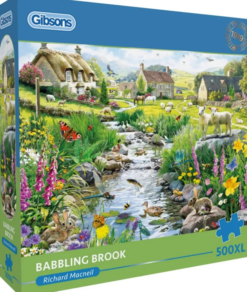 Richard Macneil- Babbling Brook Puzzel (500XL stukjes)