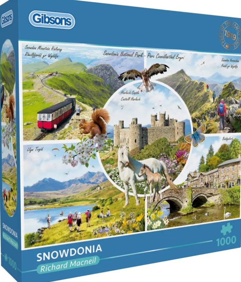Richard MacNeil - Snowdonia Puzzel (1000 stukjes)