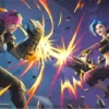 Riftbound: League of Legends TCG - Vendetta Playmat - Vi vs Jinx