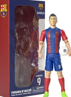 Robert Lewandowski FC Barcelona – Actiefiguur Voetballer (20 cm)