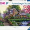 Romantische cottage Puzzel (1000 stukjes)