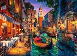 Rondvaart in Venetië Puzzel (1000 stukjes)