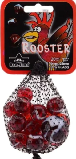 Rooster Knikkers (21 stuks)