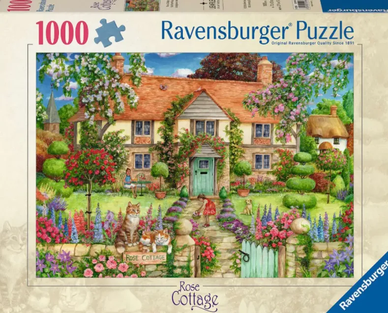 Rose Cottage Puzzel (1000 stukjes)