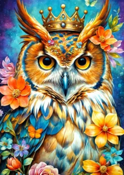 Royal Owl Puzzel (1000 stukjes)