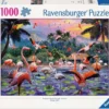 Roze Flamingo's Puzzel (1000 stukjes)