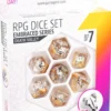 RPG Dice Set- Embraced Series Death Valley (7 stuks)