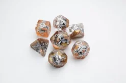 RPG Dice Set- Embraced Series Death Valley (7 stuks)