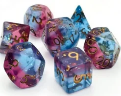 RPG Dice Set - Mermaid Blood