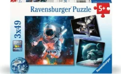 Ruimte Puzzel (3 x 49 stukjes)