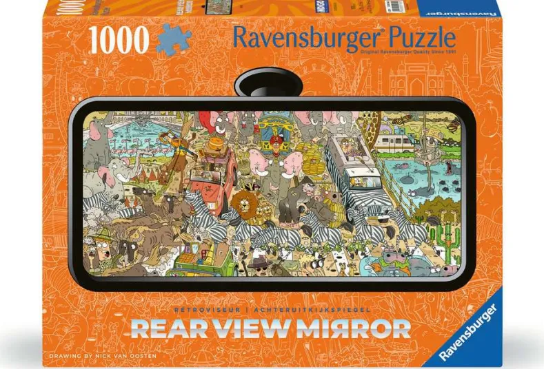 Safari Puzzel (Rearview Mirror) (1000 stukjes)
