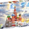 Saint Basil's Cathedral - Moscow Puzzel (1000 stukjes)