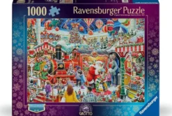 Santa's Steam Train Grotto Puzzel (1000 stukjes)