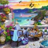 Santorini Sunset Puzzel (300 XL stukjes)