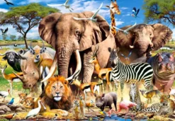 Savanna Animals Puzzel (1500 stukjes)