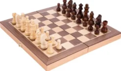 Schaakspel 33mm Veld - Opklapbaar Bord (30x30cm)