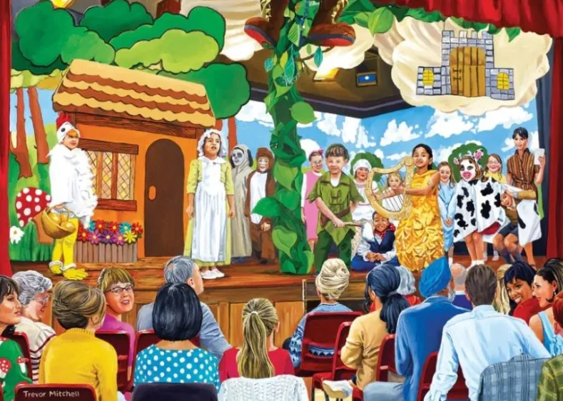 School Days Puzzels (4 x 500 stukjes)