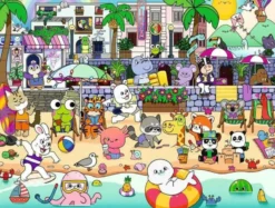 Seaside Fun Puzzel (150 XXL stukjes)