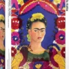 Self Portrait, The Frame - Frida Kahlo Puzzel (1000 stukjes)