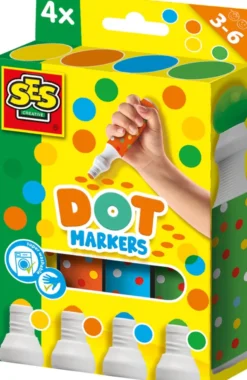 SES - Dot Markers (4 Kleuren)