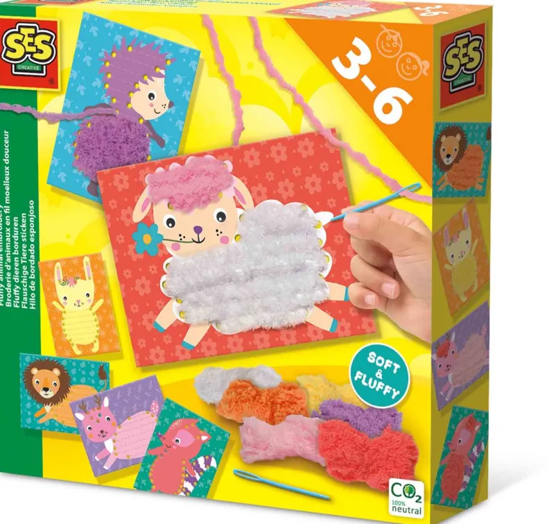 SES - Fluffy Dieren Borduren