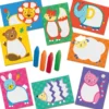 SES - My First Krijtjes Dieren Kaarten