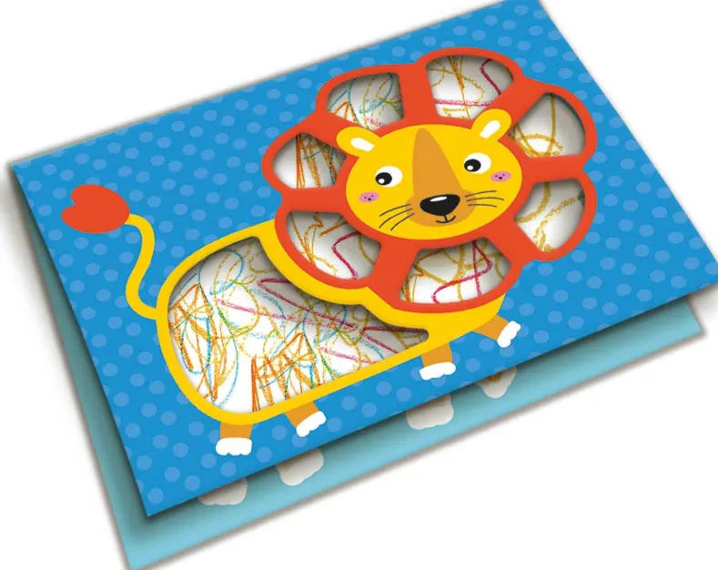 SES - My First Krijtjes Dieren Kaarten