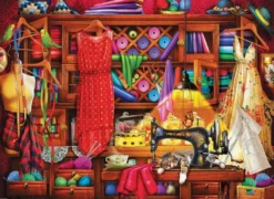 Sewing Craft Room Puzzel (1000 stukjes)