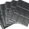 Sideloading 18-Pocket Pages Pack Zwart (10 stuks)