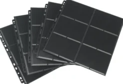 Sideloading 24-Pocket Pages Pack Zwart (10 stuks)