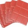 Sideloading 18-Pocket Pages Rood (50 stuks)