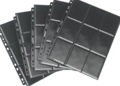 Sideloading 18-Pocket Pages Zwart (50 stuks)