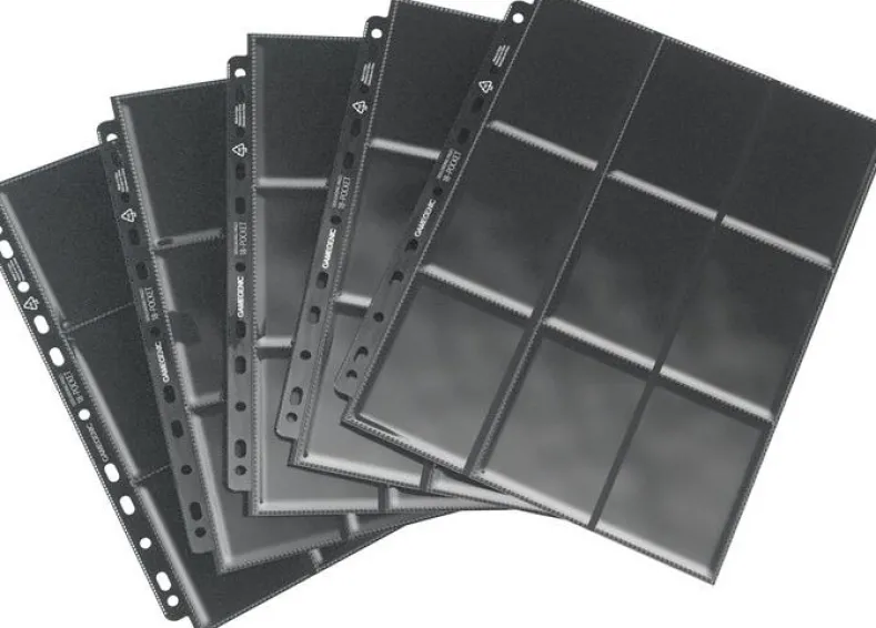 Sideloading 18-Pocket Pages Zwart (50 stuks)